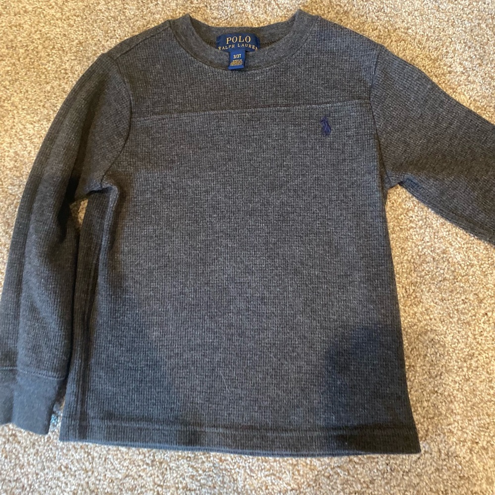 Ralph Lauren Polo 3T boys long sleeve